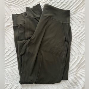 Dark Olive Green Lululemon Align Jogger Full Length Size 10